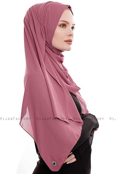 Yara - Punch Praktisk One Piece Crepe Hijab