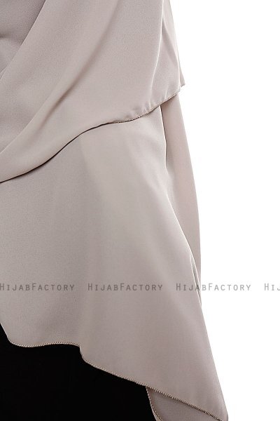 Yara - Sand Praktisk One Piece Crepe Hijab