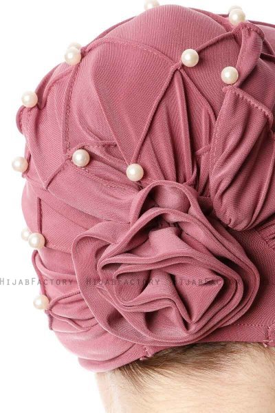 Yaren - Lys Lilla Crepe Chiffon Turban - Sehr-i Sal