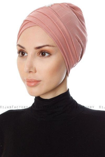 Yonca - Mørk Rosa Turban