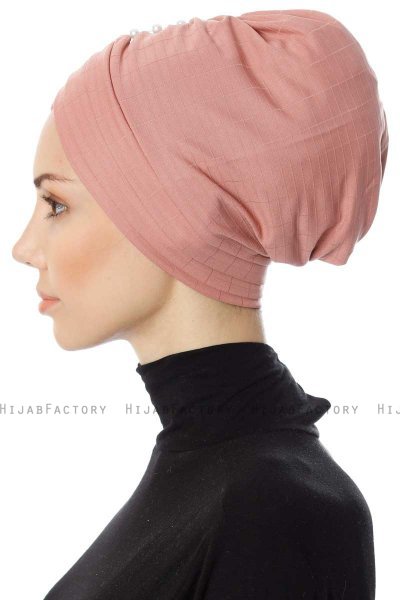 Yonca - Mørk Rosa Turban