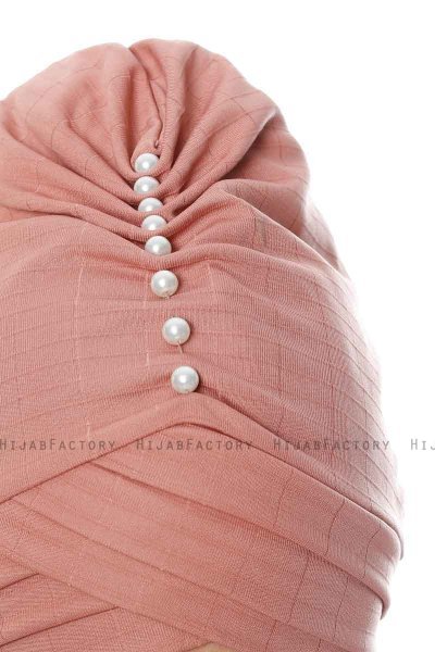 Yonca - Mørk Rosa Turban