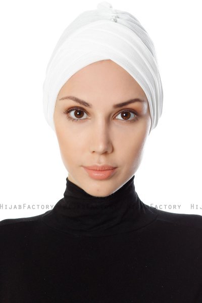 Yonca - Hvit Turban