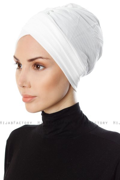 Yonca - Hvit Turban