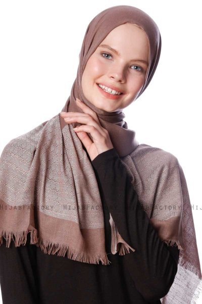 Zehab - Taupe Hijab - Özsoy