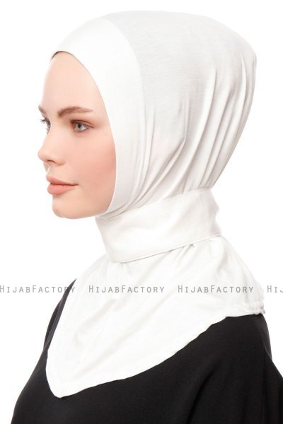 Zeliha - Creme Praktisk Viskos Hijab