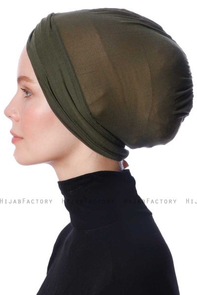 Zeynep - Khaki Parizien Undersjal - Ecardin