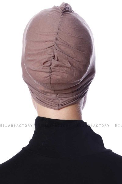 Zeynep - Mørk Taupe Parizien Undersjal - Ecardin