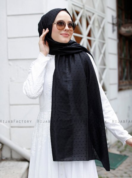 Malika - Svart Hijab - Sal Evi