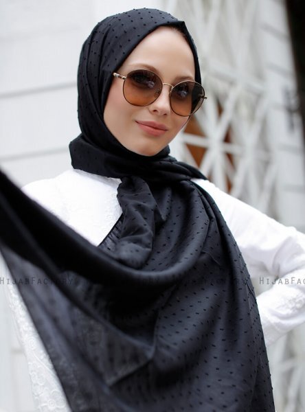 Malika - Svart Hijab - Sal Evi