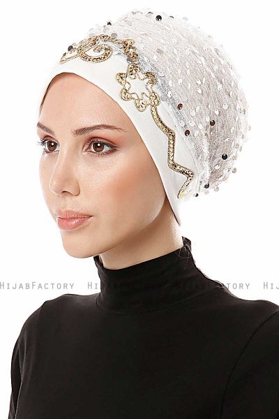 Zuleyha - Hvit Turban