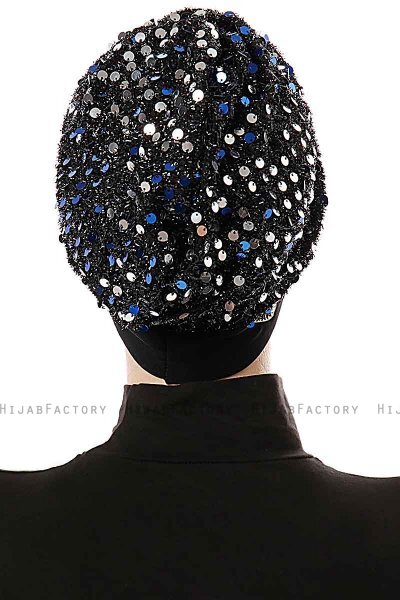 Zuleyha - Marineblå Turban