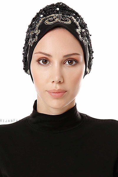 Zuleyha - Svart Turban